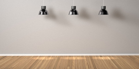 Raum mit Lampen