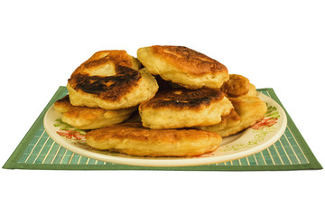 Cheese pancakes  - Rosy pancakes with pot cheese