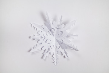 Fine paper snowflake
