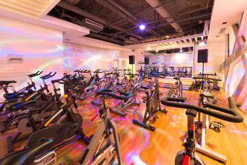 Obraz premium equipment in modern gym
