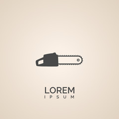 chainsaw icon design