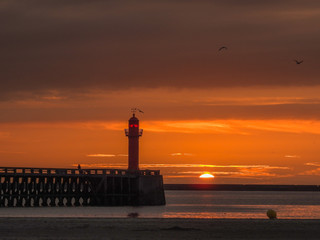 Fototapeta premium ciel avant coucher de soleil
