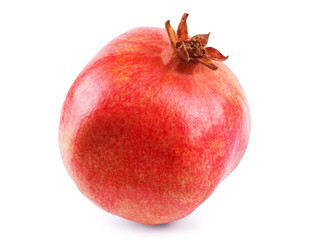 Fototapeta na wymiar Pomegranate isolated on white background