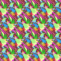 Abstract background seamless pattern vector