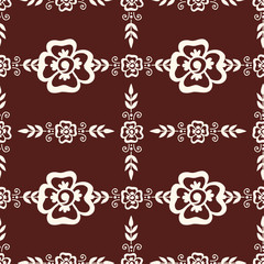Mehendi pattern illustration