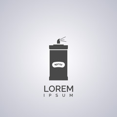 spray icon design