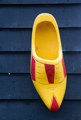 wooden clog, traditional Dutch shoes