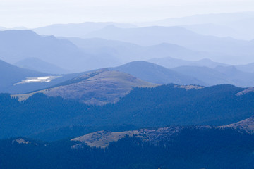 Fototapeta na wymiar Mountain Scenery From Mount Evans Summit