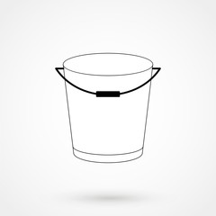 bucket icon