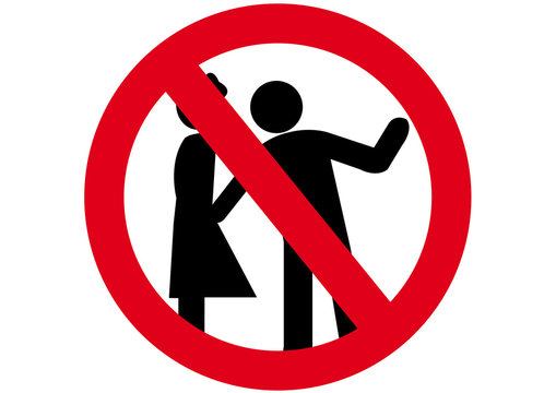  Schild Grapschen verboten
