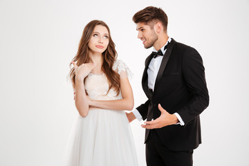 Man argues with a girl