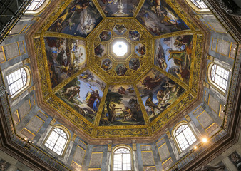 Obraz premium interiors of Medici chapel, Florence, Italy