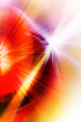 Obraz premium Abstract background in red, yellow and orange colors