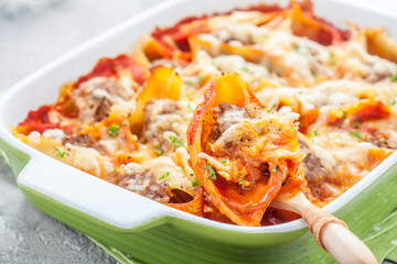 Italian style stuffed pasta shells