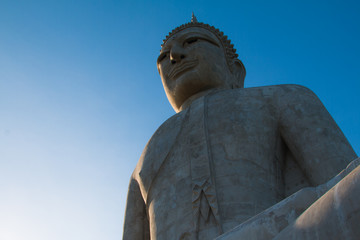 Big Buddha Mountain Manorom Mukdahan province.