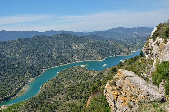 Siurana's Surroundings In The Prades Mountains