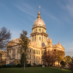 Fototapeta na wymiar Illinois State Capitol