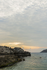 Morgenrot auf Kreta