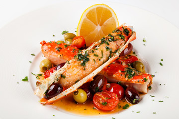 Red king crab legs © Gresei