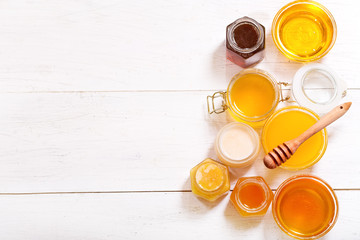 various types of honey