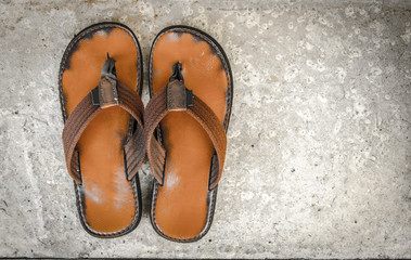 old  sandal