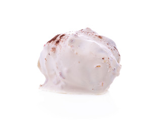 Sweet donut. Isolated on white background