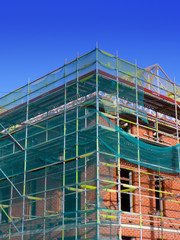 Obraz premium New housing under construction