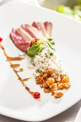 Smoked goose breast