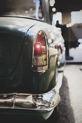 Rear view of a car
