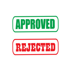 aproved rejected icon