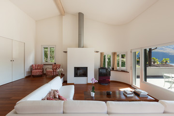 Living room of a loft