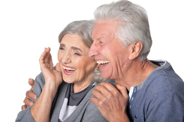 Portrait of senior couple