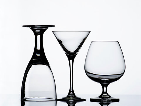 Empty Wine Glasses
