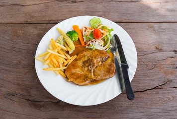 grilled pork chops in thailand