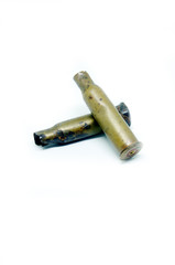 several shell casings