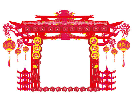 Mid-Autumn Festival for Chinese New Year frame