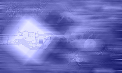 high technology concept