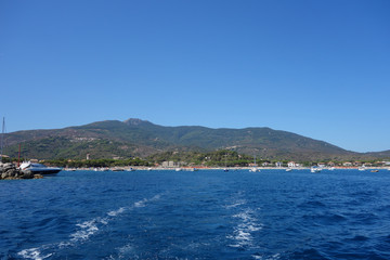 Fototapeta premium Marina di Campo in Elba Island
