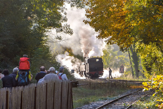 Mastrou, train &agrave; vapeur de l'ard&egrave;che