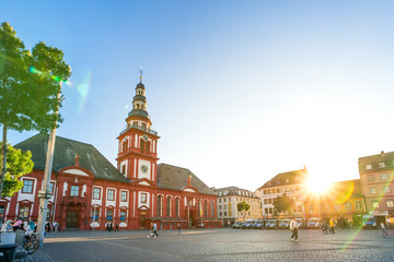 Mannheim, Rathaus, Marktplatz 