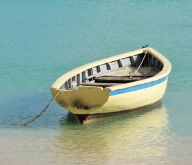 Naklejka premium Mauritius waiting