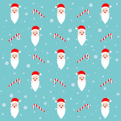 Seamless Christmas pattern.