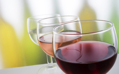 glasses of wine
