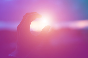 hands-shape for the Sun.