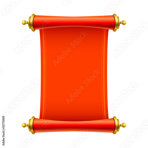 chinese scroll vector