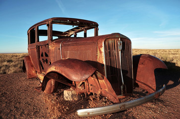 old car close up