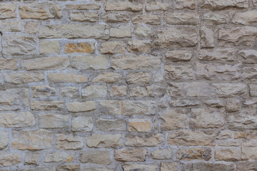 Old castle stone brick block textured wall