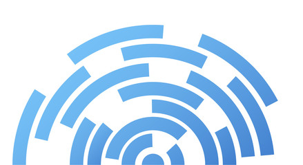 onde, comunicazione, satellite, cerchi, concentrici, 