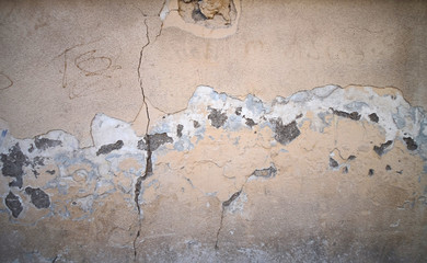 Crack wall background