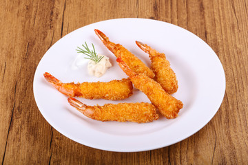 Prawn tempura